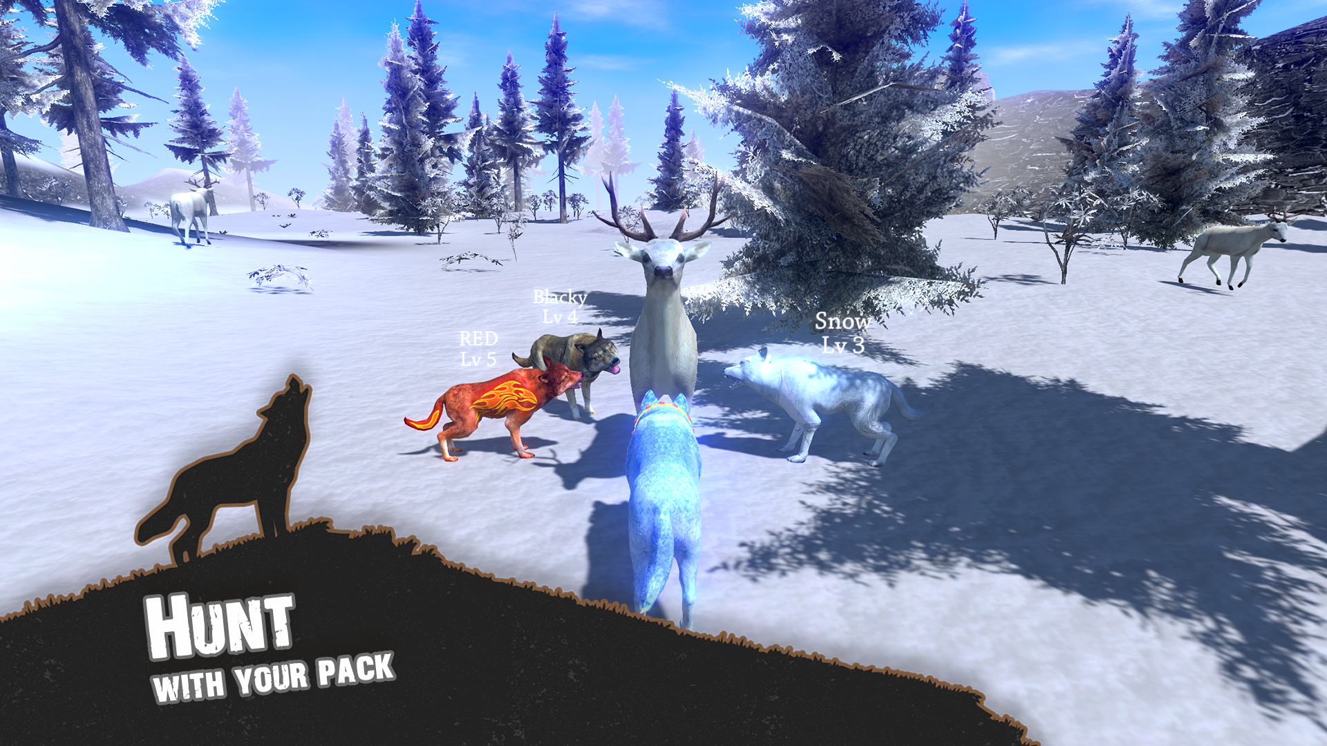 اسکرین شات 1 بازی Wolf Simulator - Animal Games