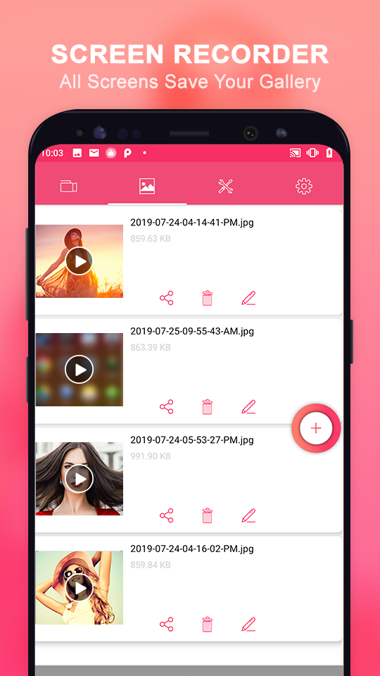 اسکرین شات 6 برنامه Screen Video Recorder