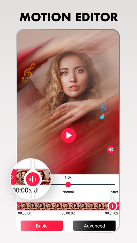 اسکرین شات 1 برنامه Slow Fast Motion Video Maker