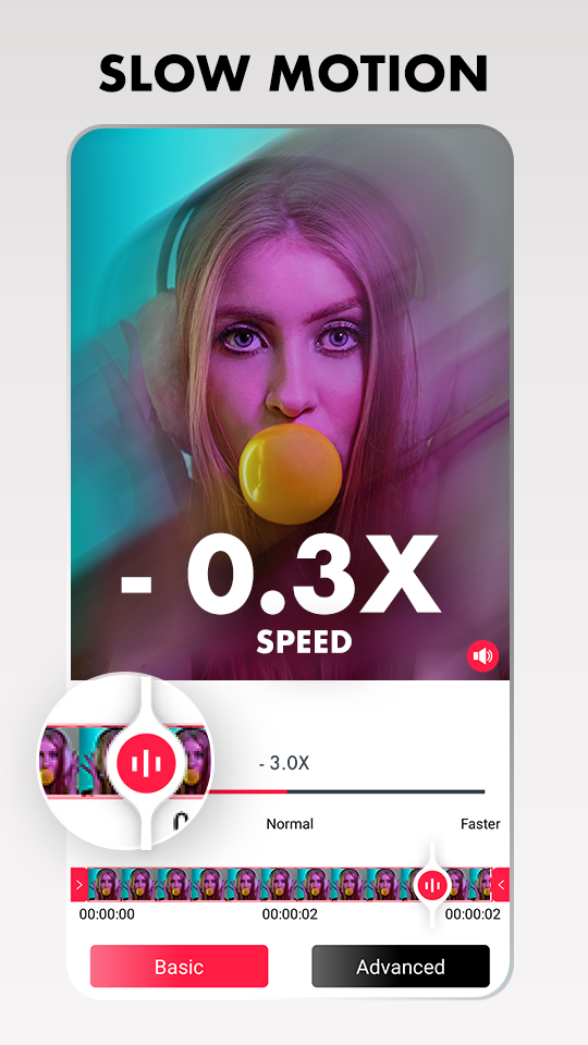 اسکرین شات 4 برنامه Slow Fast Motion Video Maker