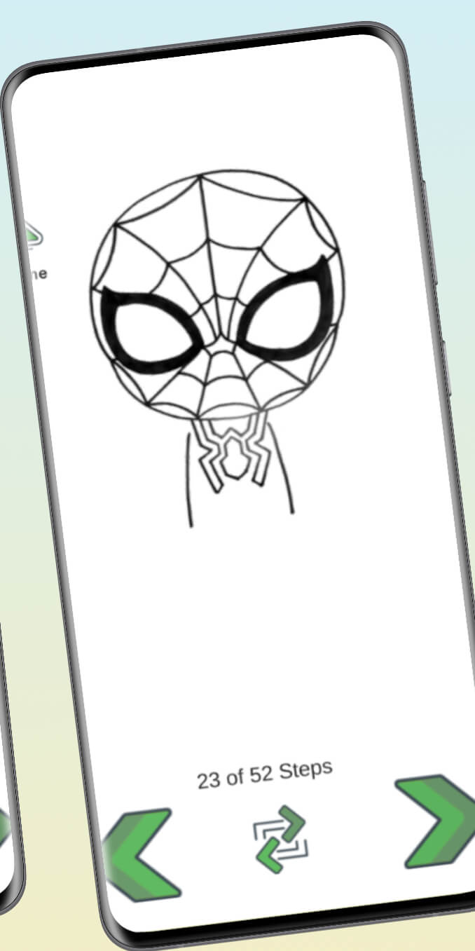 اسکرین شات 8 بازی How to draw SpiderMun