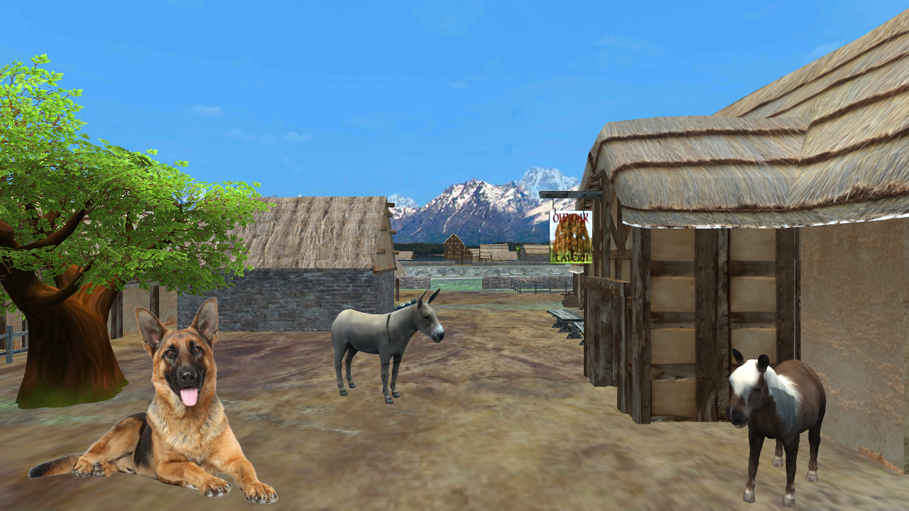 اسکرین شات 4 بازی Mountain Dog Sim : Guard Dog