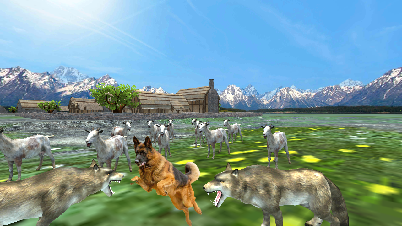 اسکرین شات 2 بازی Mountain Dog Sim : Guard Dog