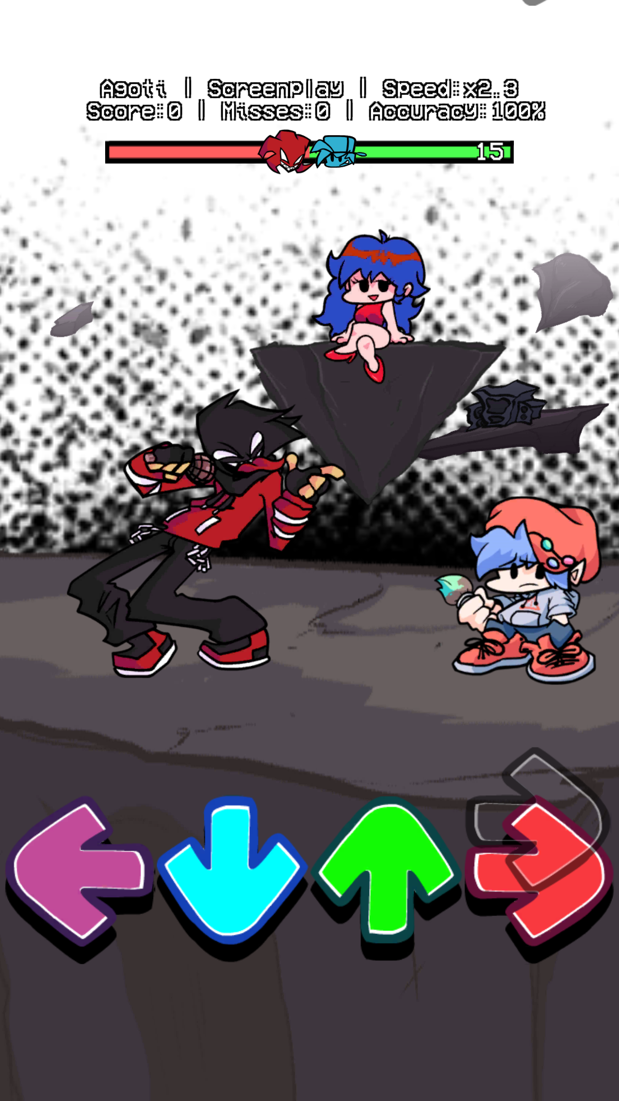 اسکرین شات 2 بازی Sunday Night Funkin FNF Mod