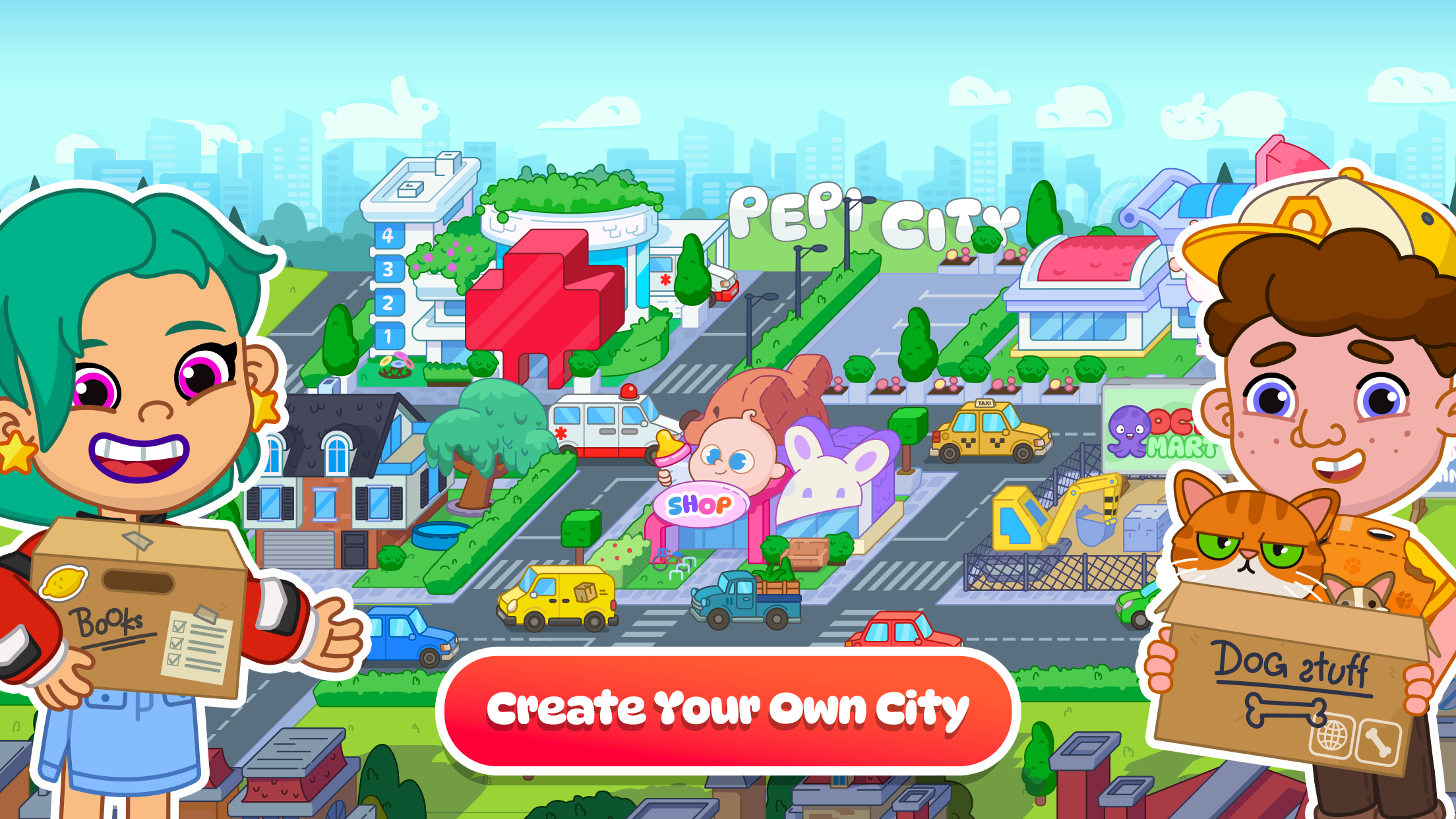 اسکرین شات 1 بازی Pepi City: Hospital Life
