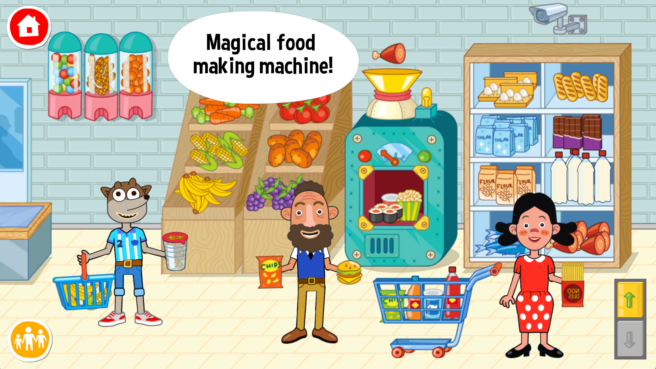 اسکرین شات 2 بازی Pepi Super Stores: Fun & Games