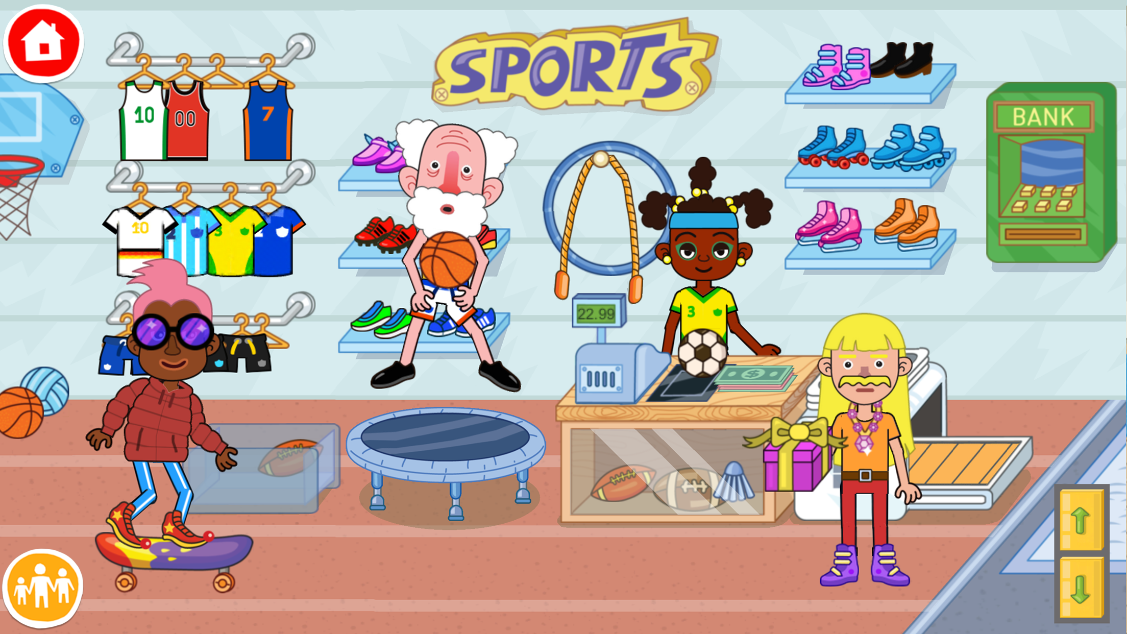 اسکرین شات 5 بازی Pepi Super Stores: Fun & Games