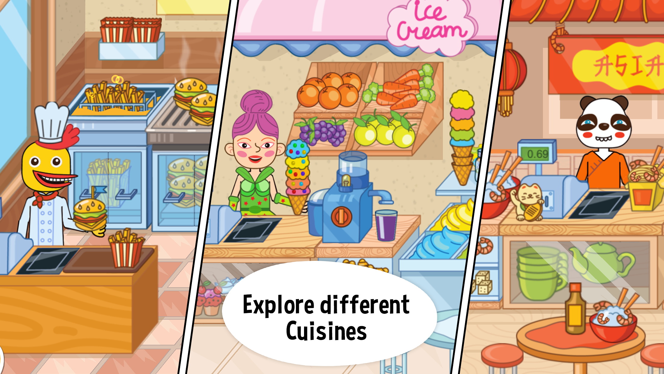 اسکرین شات 4 بازی Pepi Super Stores: Fun & Games