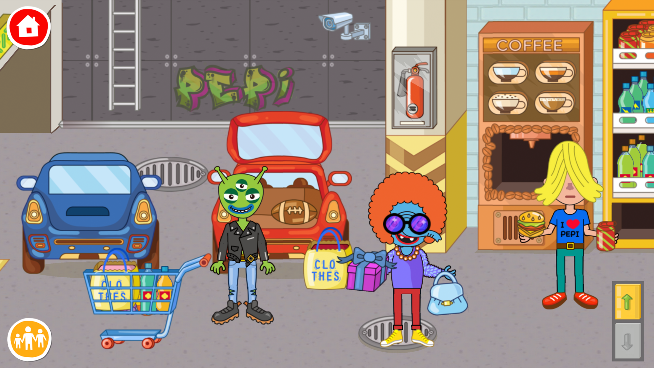 اسکرین شات 6 بازی Pepi Super Stores: Fun & Games