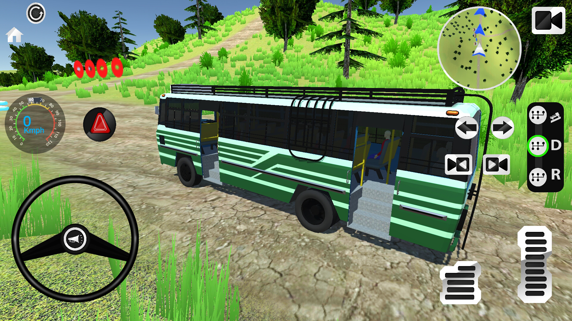 اسکرین شات 4 بازی Extreme Off Road Bus Simulator