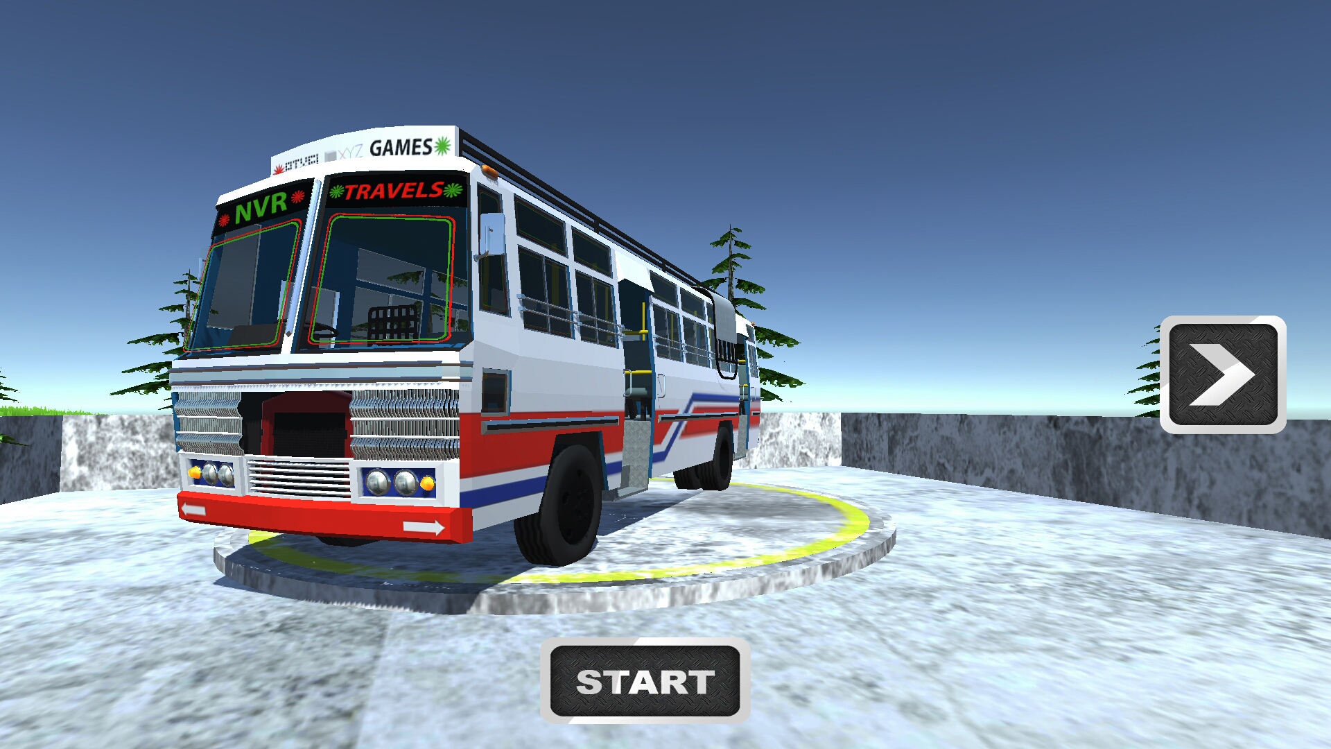 اسکرین شات 1 بازی Extreme Off Road Bus Simulator