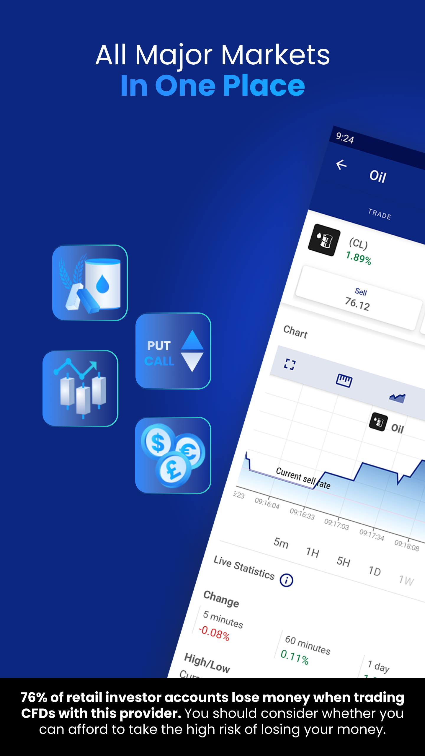 اسکرین شات 3 برنامه Plus500 Trading Platform