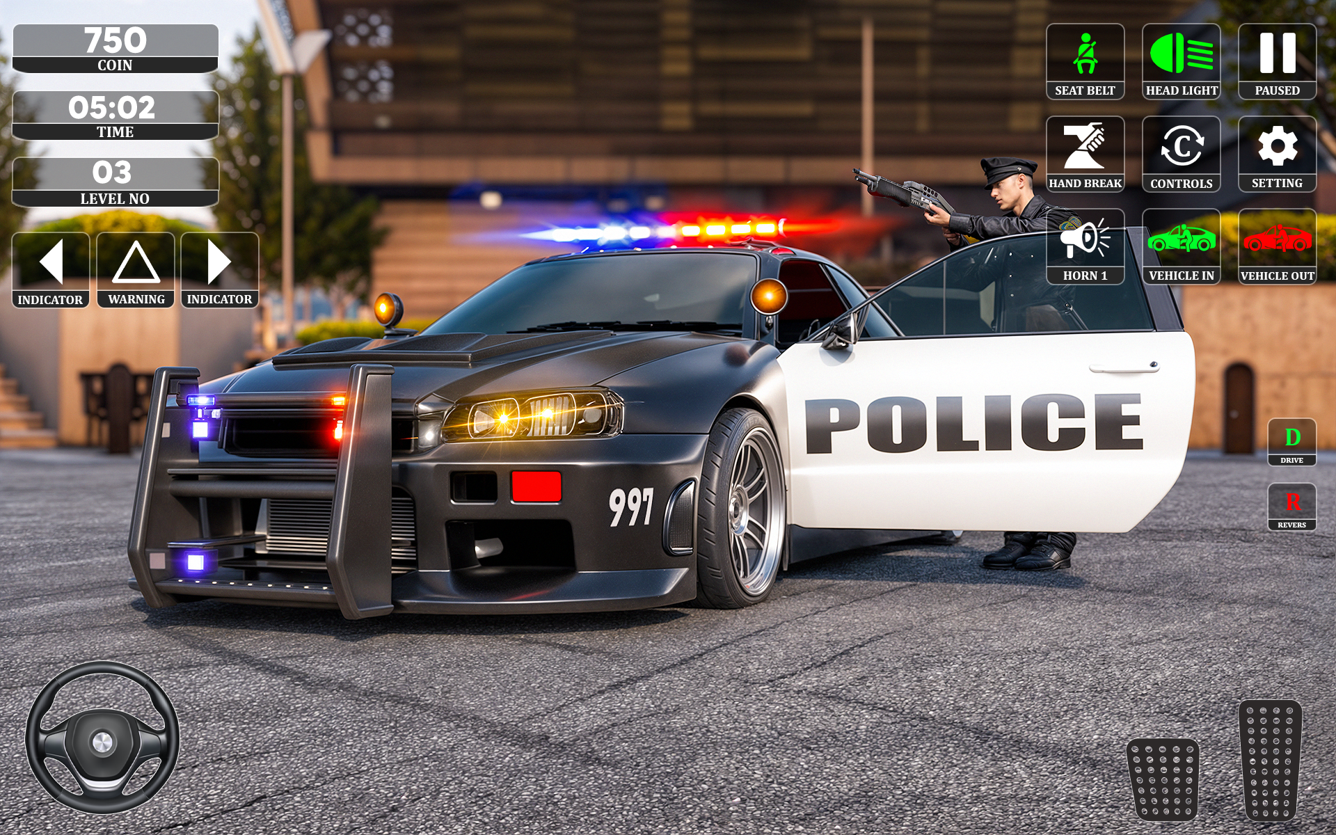 اسکرین شات 7 بازی Police Car Chase Cop Games 3d