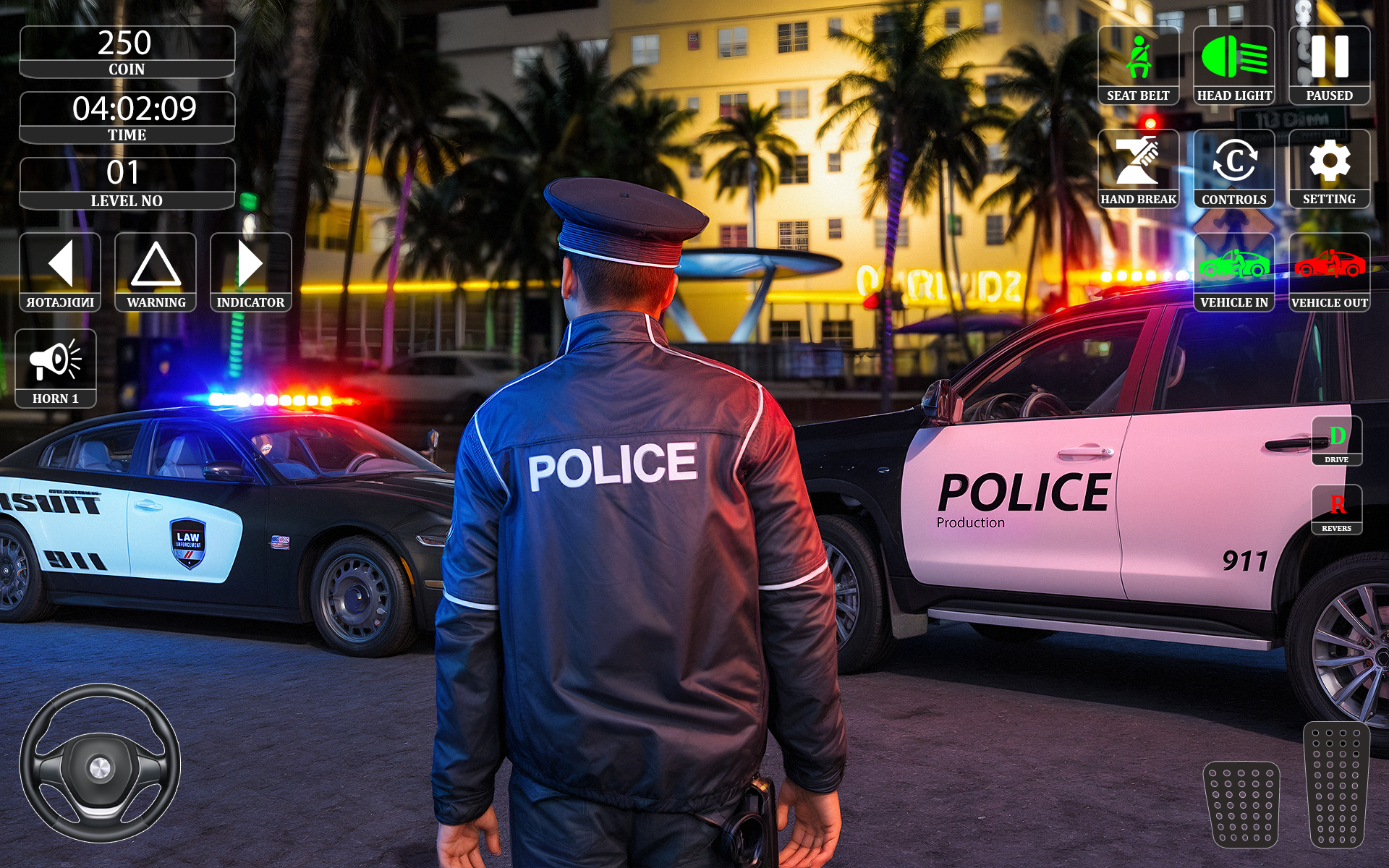 اسکرین شات 1 بازی Police Car Chase Cop Games 3d