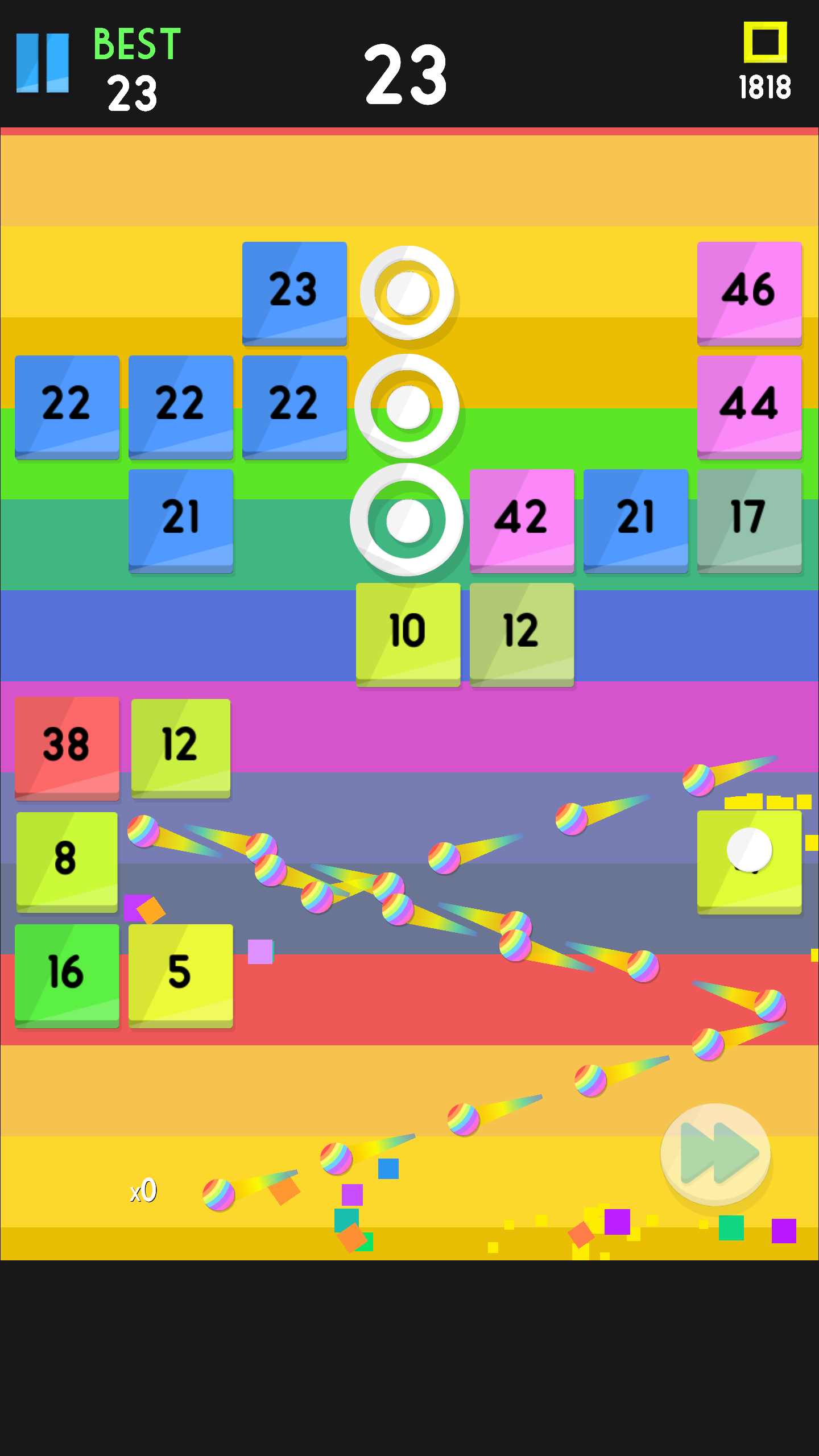 اسکرین شات 2 بازی Balls Plus - Brick Breaker Fun