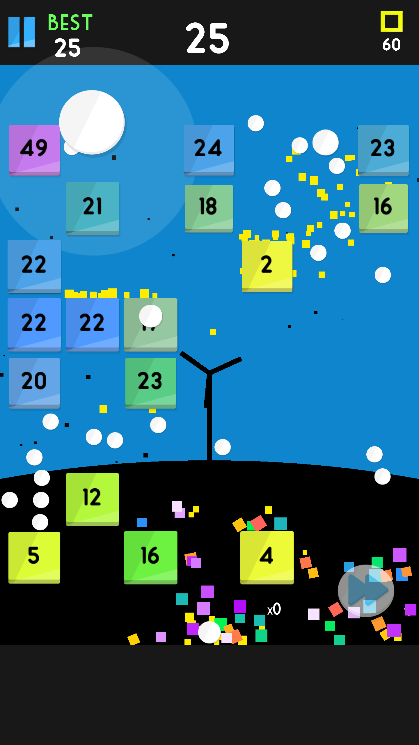 اسکرین شات 1 بازی Balls Plus - Brick Breaker Fun