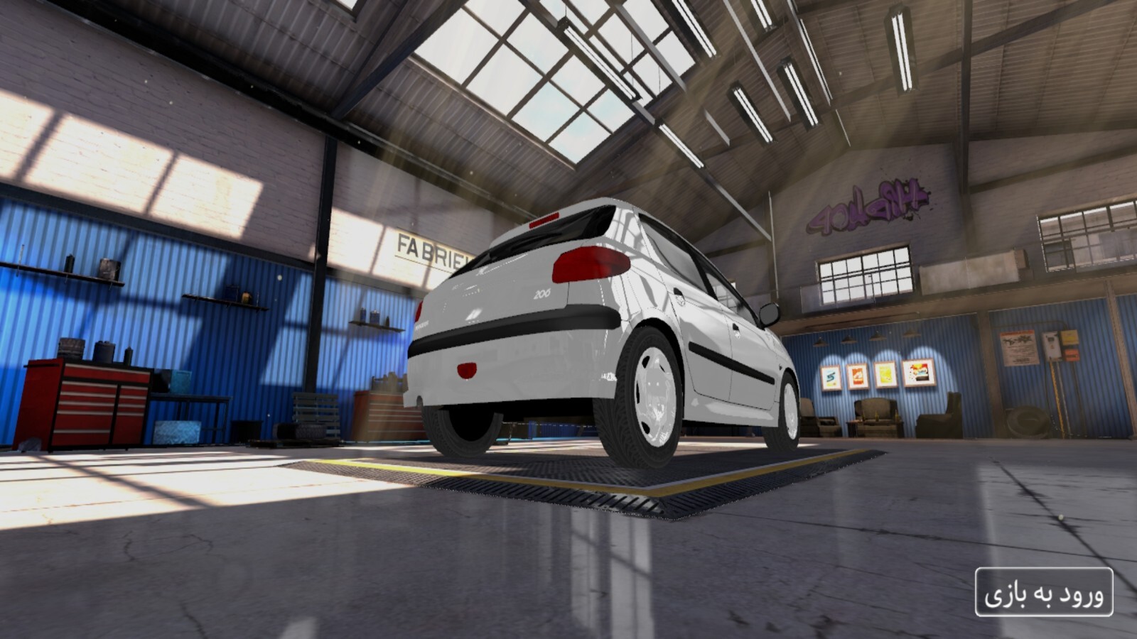 اسکرین شات 4 بازی ‏ماشین بازی 206 – گردش در شهر