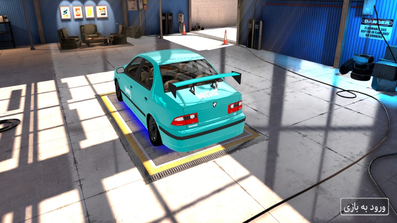 اسکرین شات 5 بازی ‏ماشین بازی سمند – سمند LX