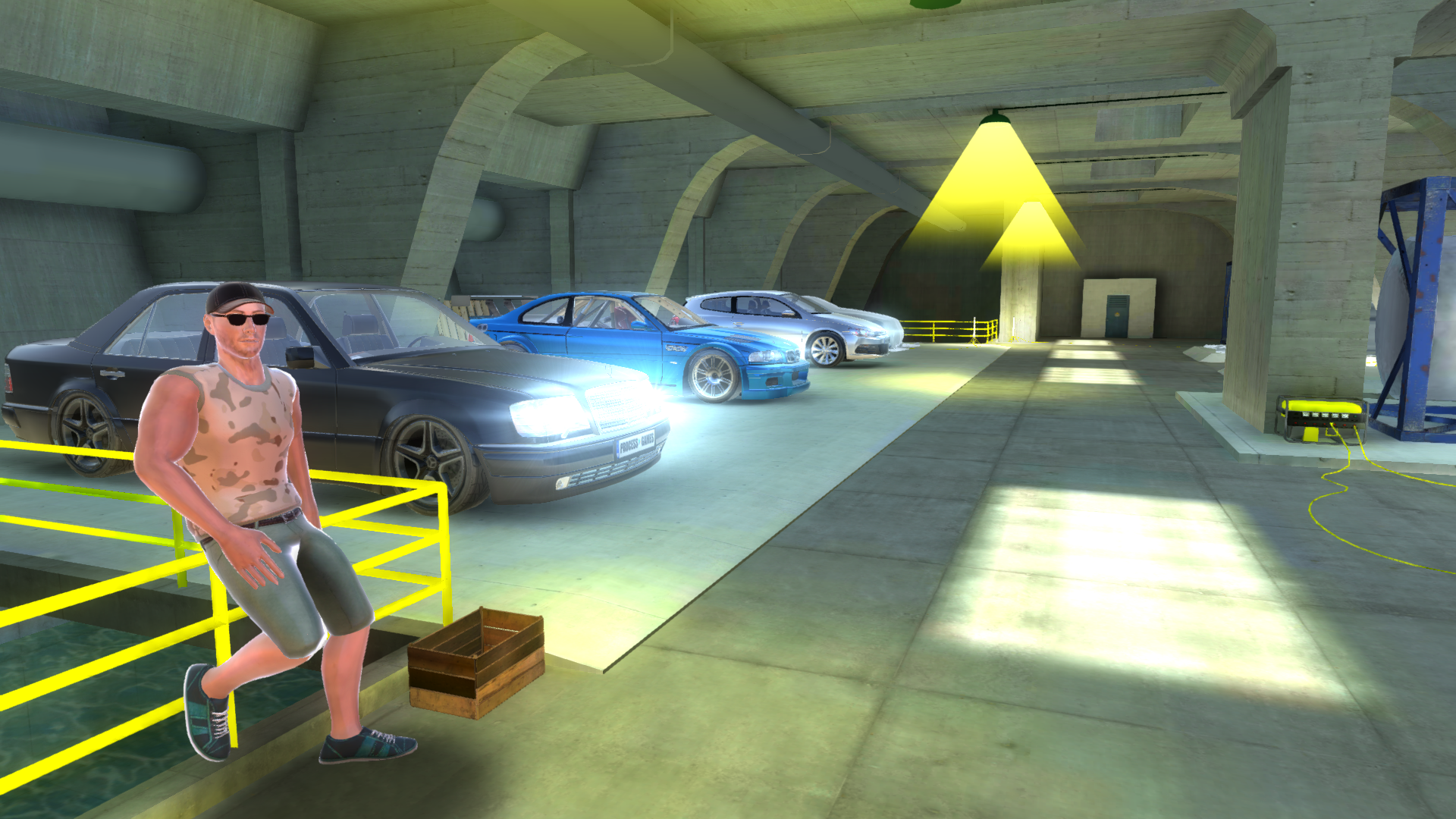 اسکرین شات 1 بازی Benz E500 W124 Drift Simulator