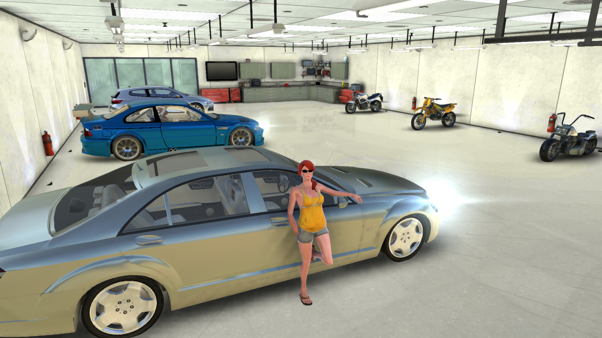 اسکرین شات 3 بازی Benz S600 Drift Simulator