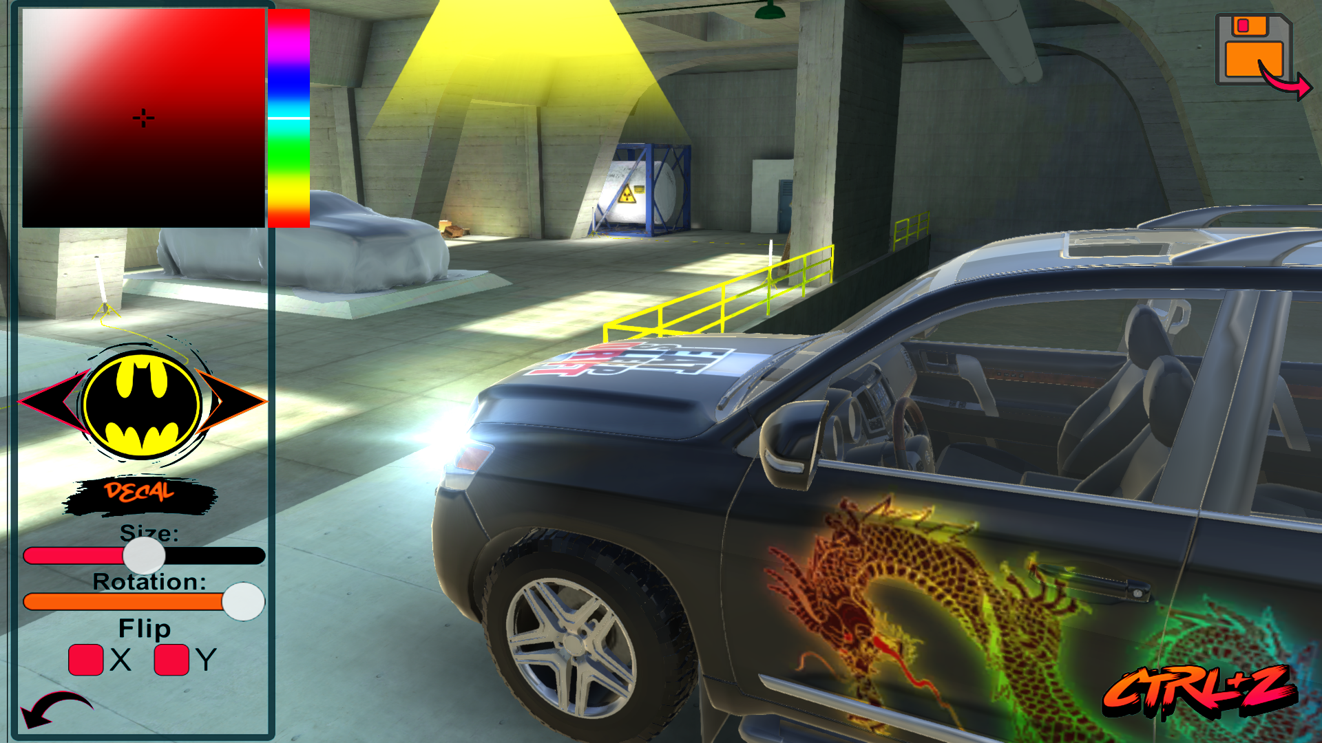 اسکرین شات 2 بازی Land Cruiser Drift Simulator