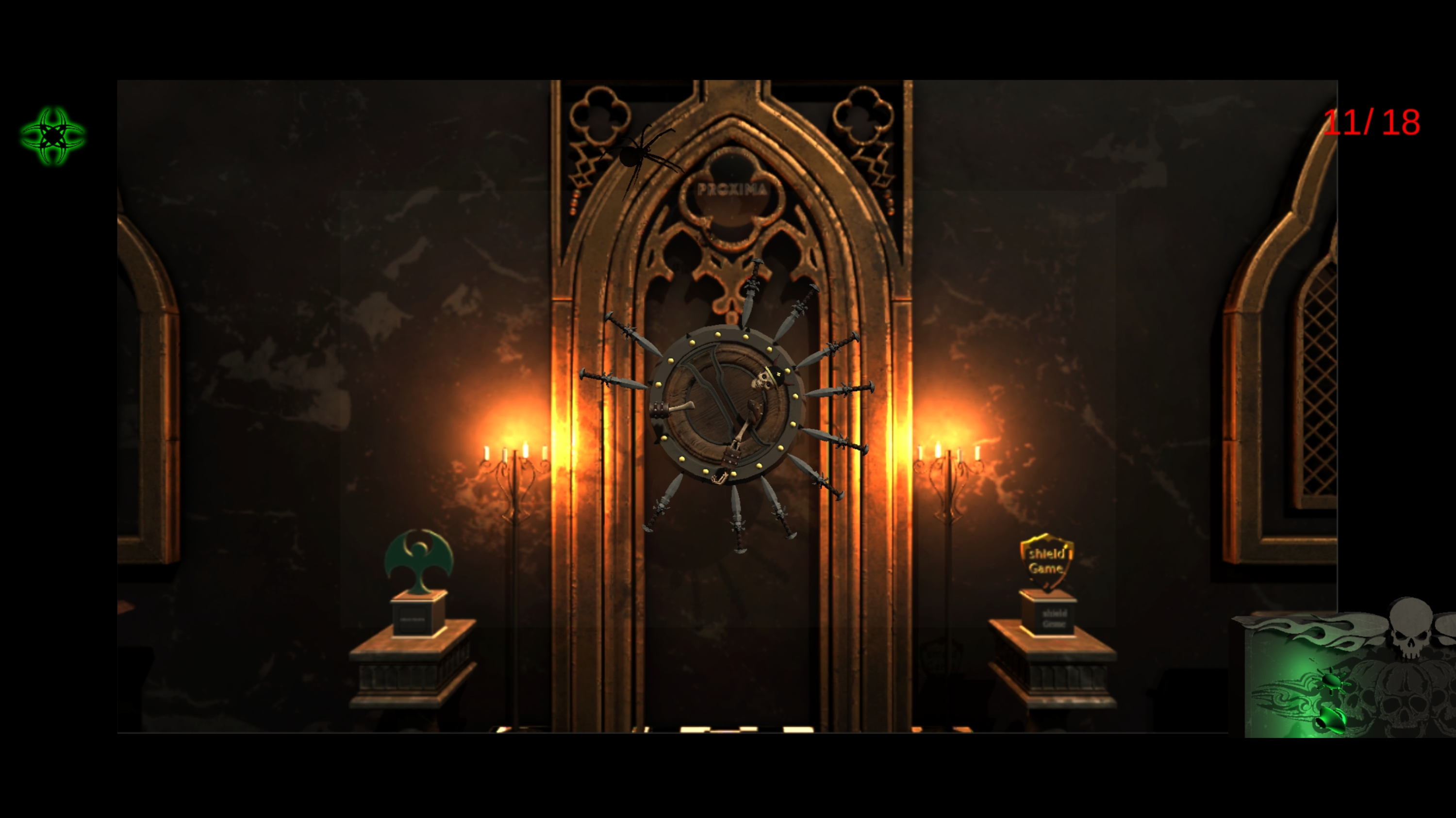 اسکرین شات 3 بازی اسکلت چاقویی