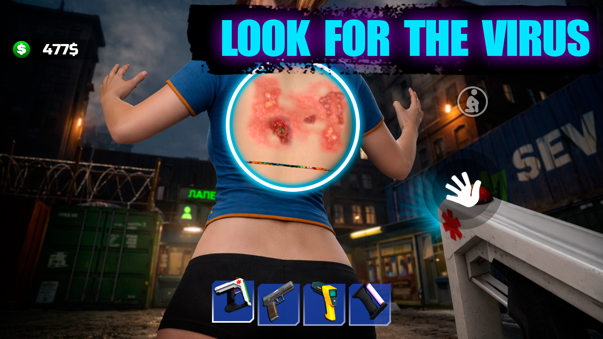 اسکرین شات 2 بازی Quarantine Simulator Border 3D