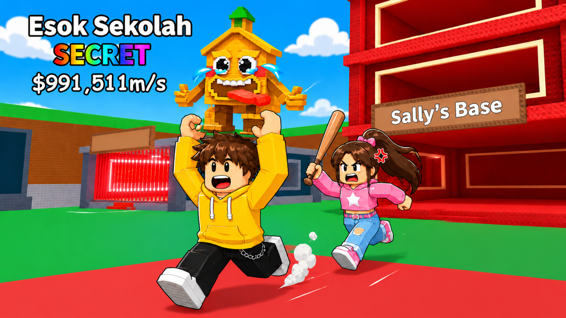 اسکرین شات 2 بازی Escape Tsunami: Obby Run