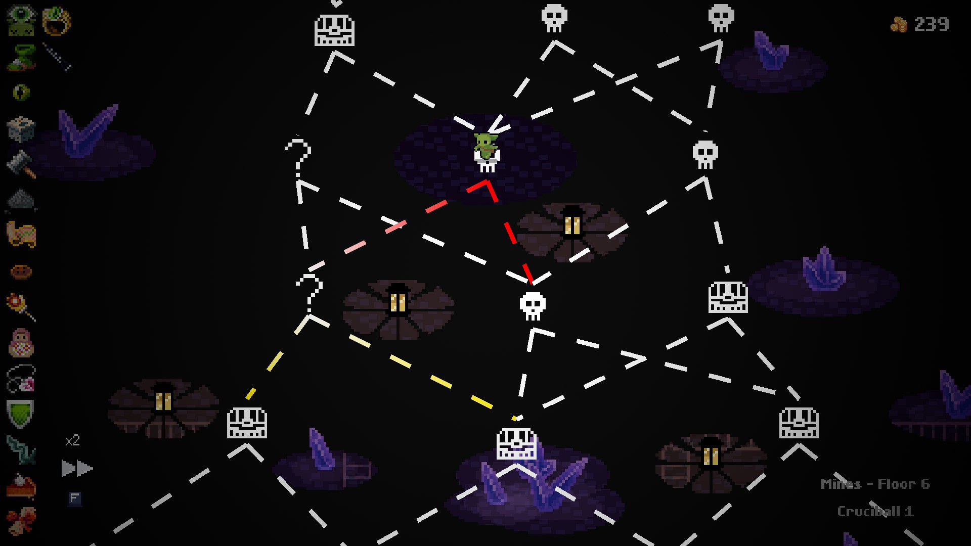 اسکرین شات 4 بازی Peglin - A Pachinko Roguelike