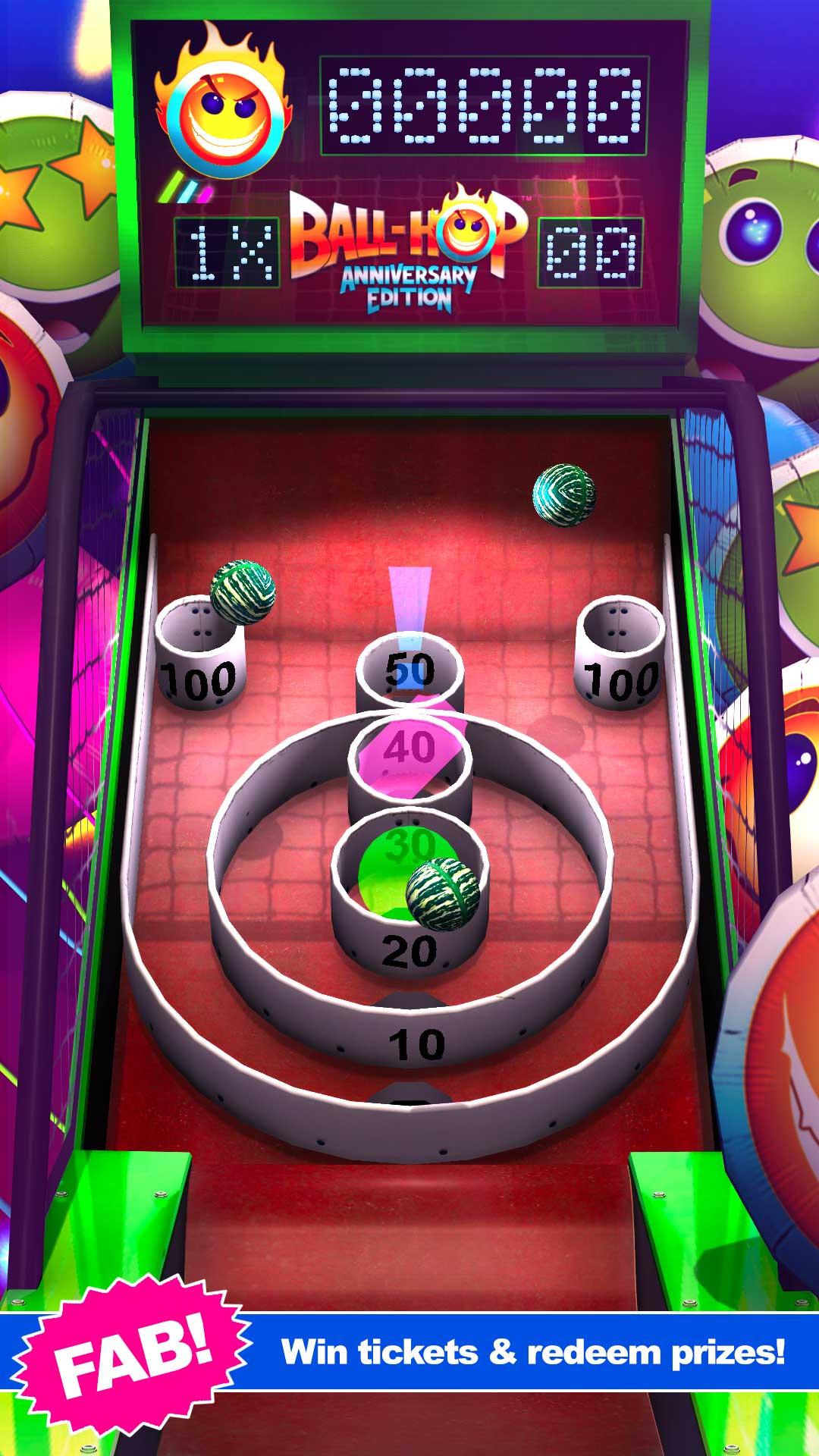 اسکرین شات 4 بازی Ball Hop AE - 3D Bowling Game