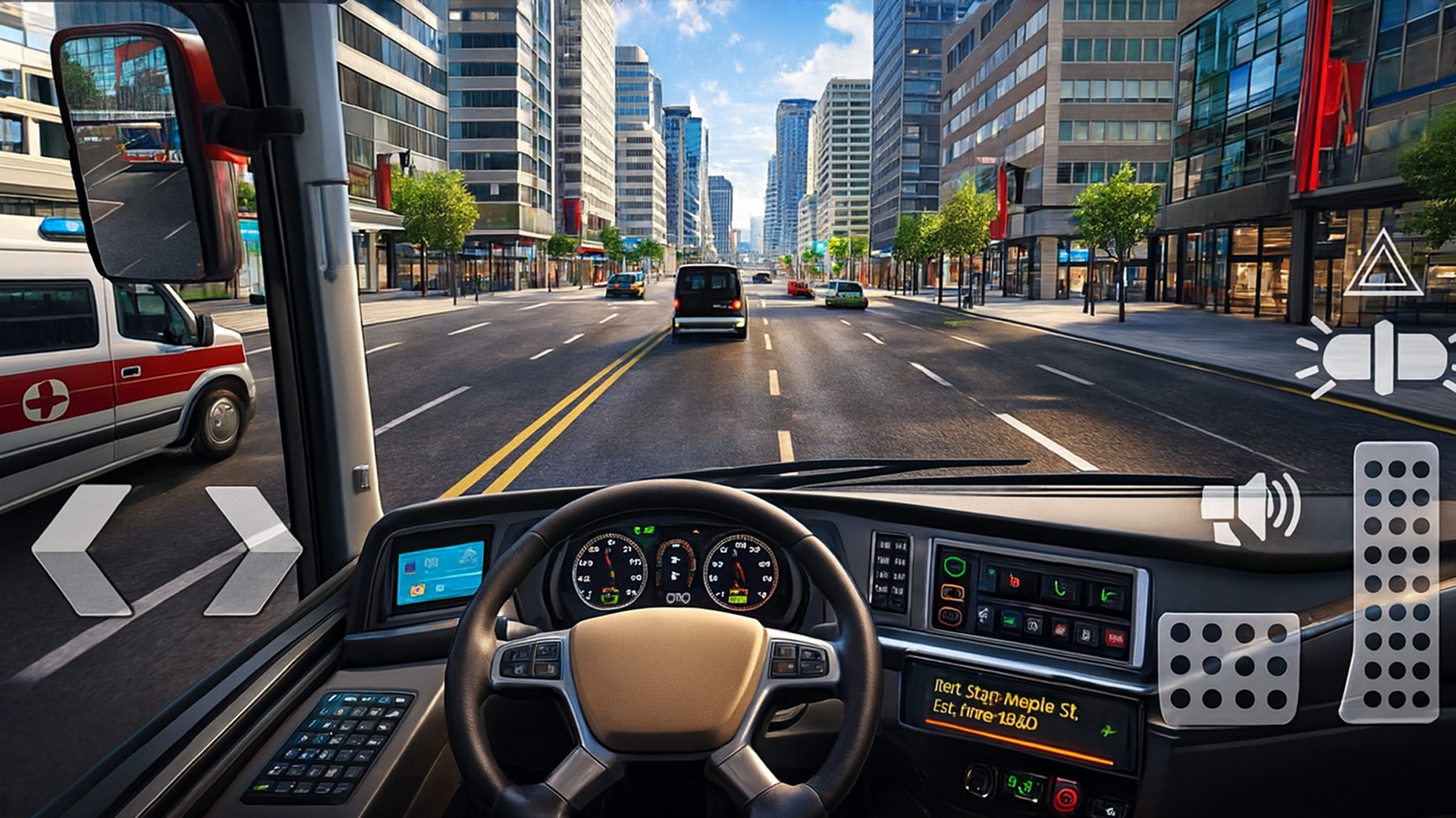 اسکرین شات 3 بازی POV Bus Drive