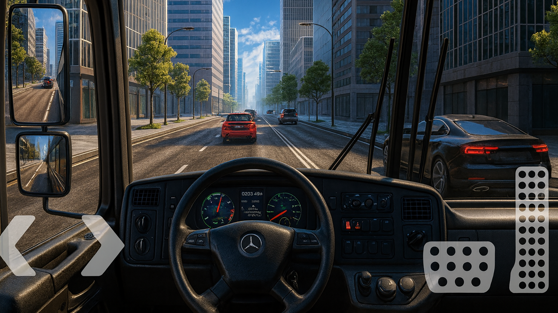 اسکرین شات 2 بازی POV Bus Drive