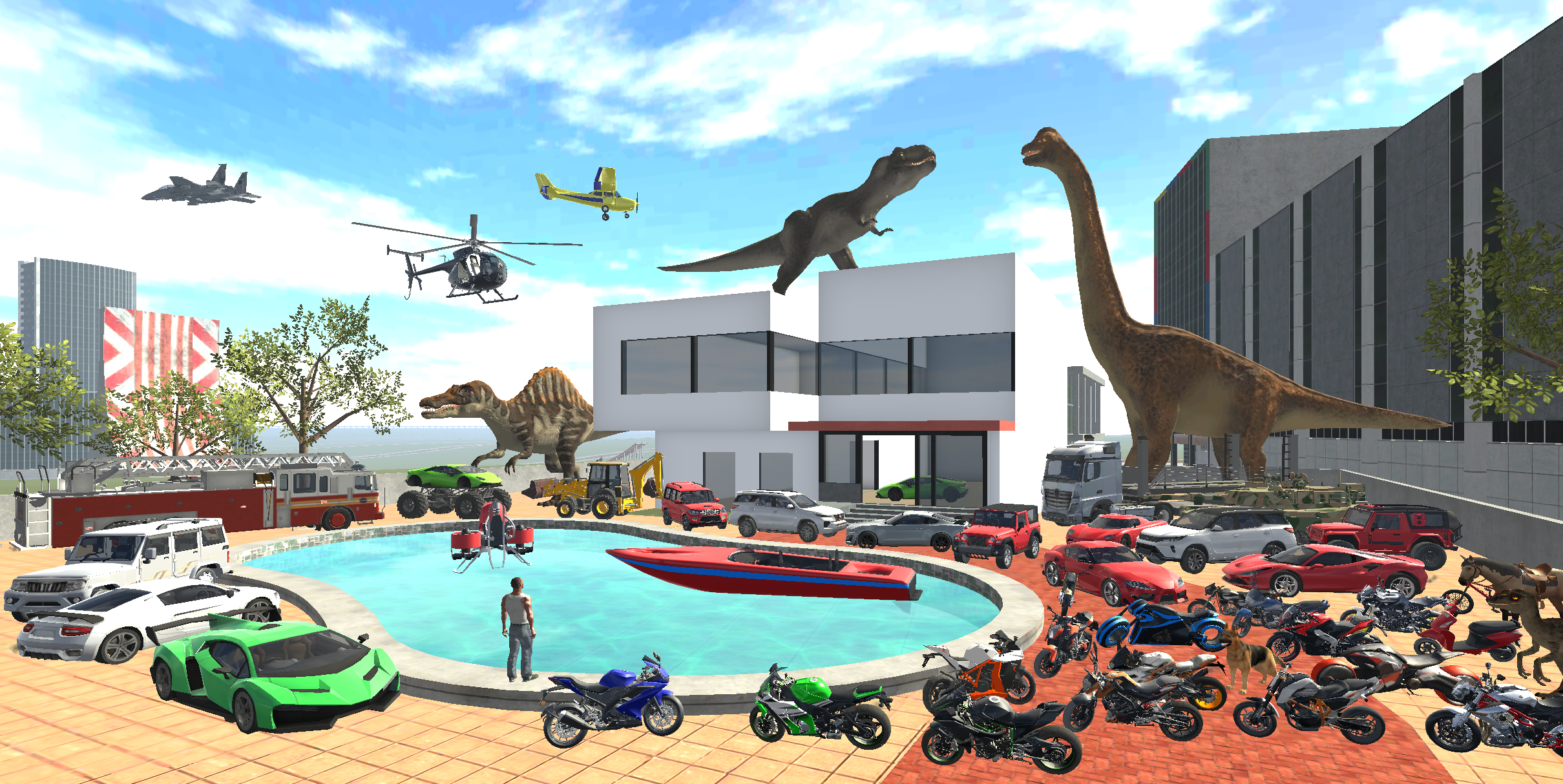 اسکرین شات 2 بازی Indian Bikes Driving 3D