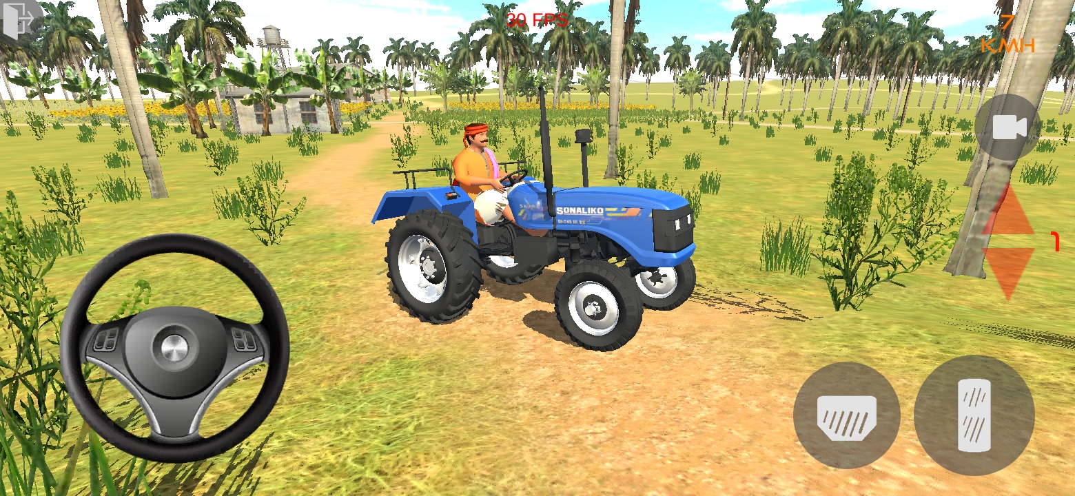 اسکرین شات 2 بازی Indian Tractor Driving 3D