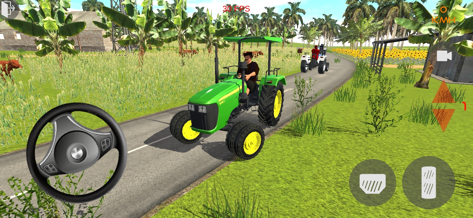 اسکرین شات 3 بازی Indian Tractor Driving 3D