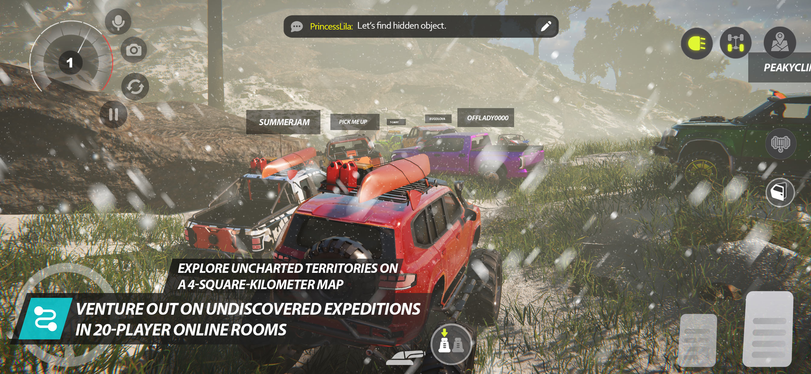اسکرین شات 3 بازی Offroad League Online