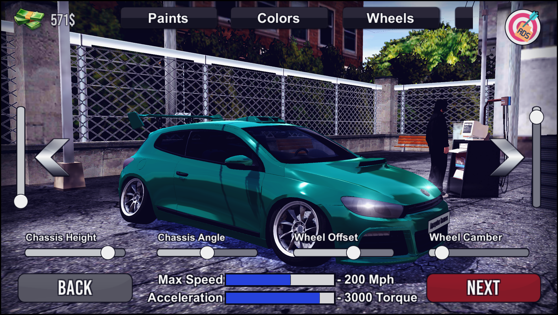 اسکرین شات 3 بازی Accent Drift Simulator