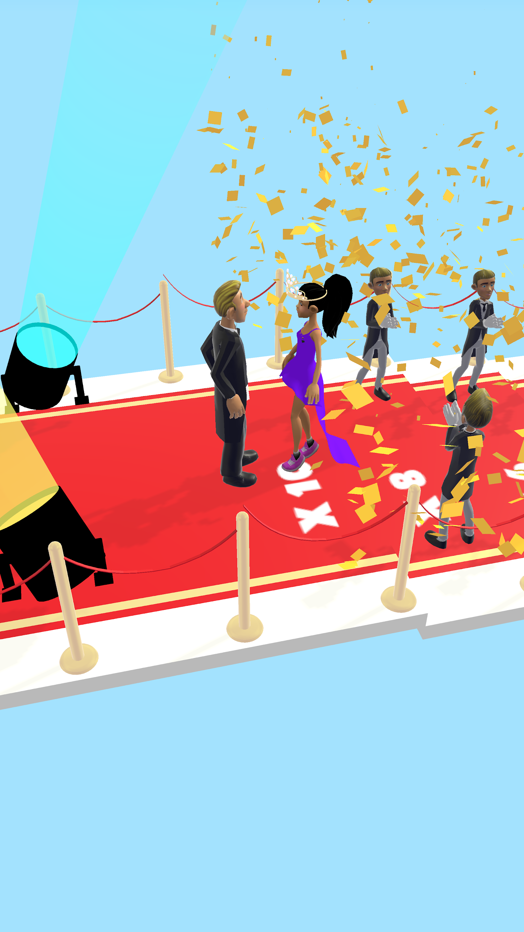 اسکرین شات 2 بازی Long Dress Run