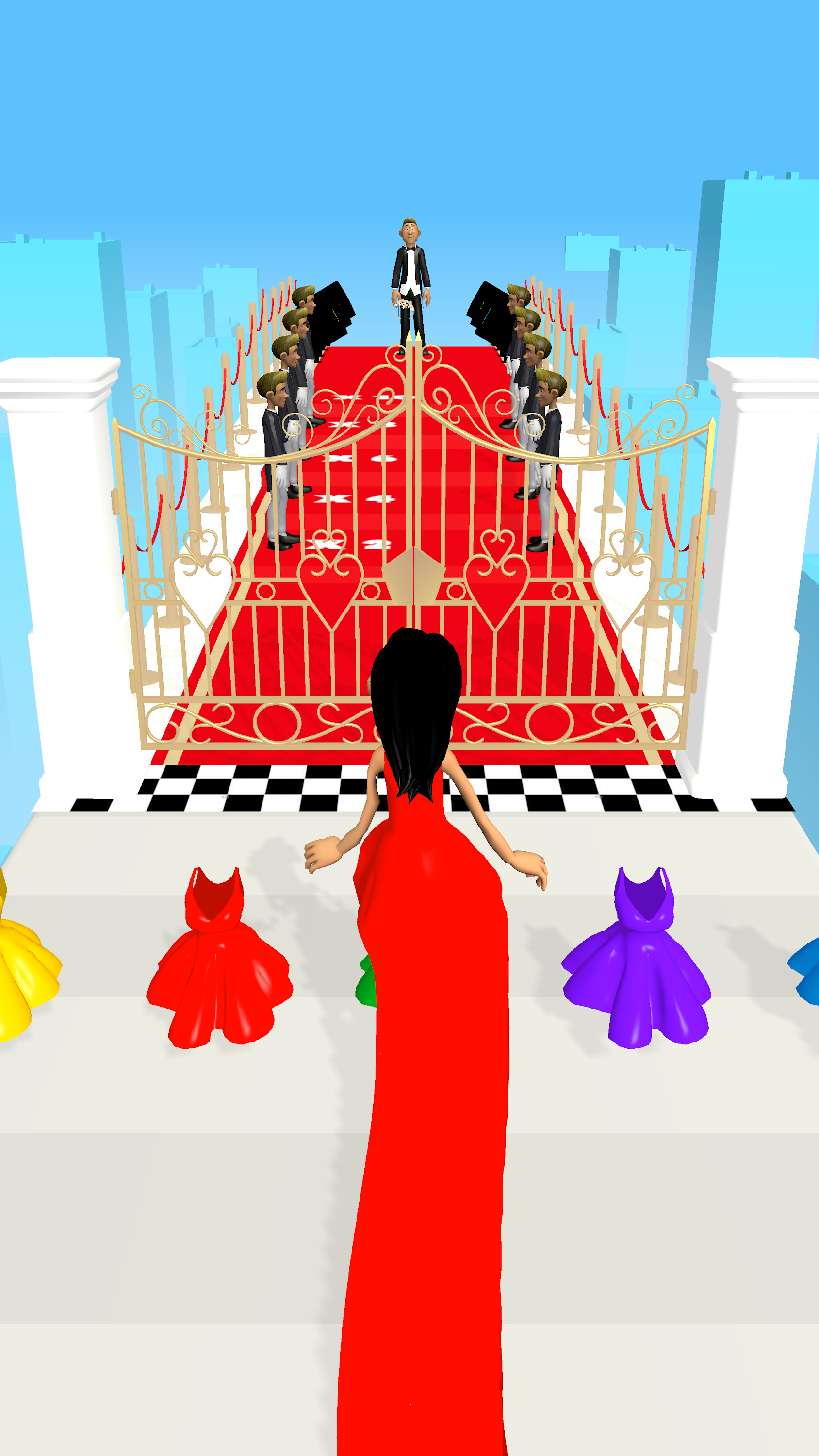 اسکرین شات 4 بازی Long Dress Run