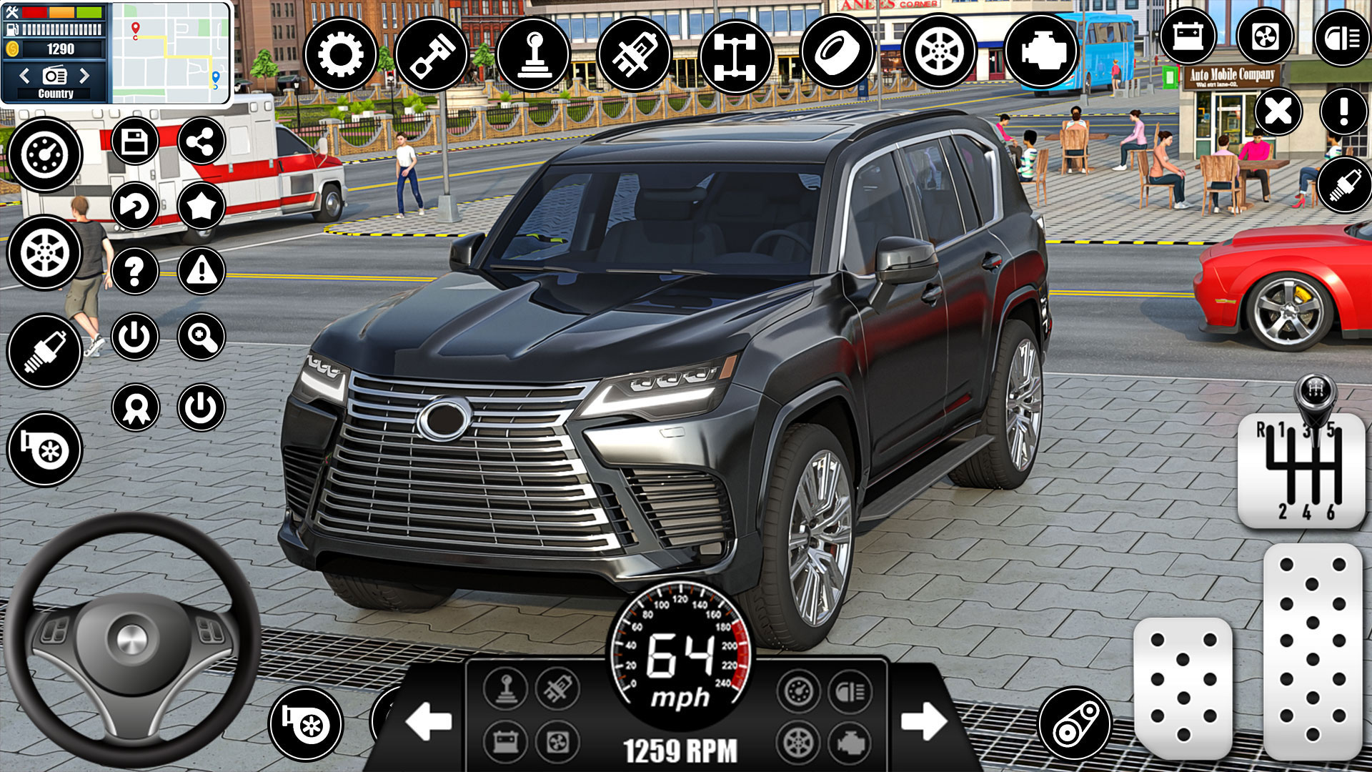 اسکرین شات 1 بازی Car Driving School : Car Games