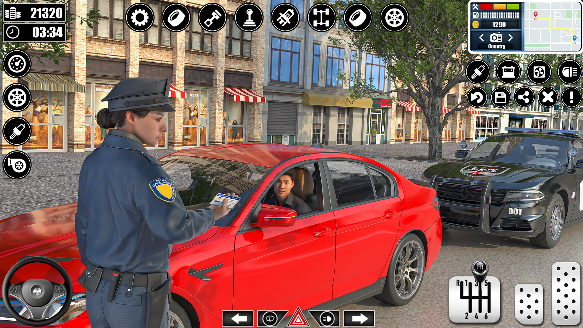 اسکرین شات 3 بازی Car Driving School : Car Games