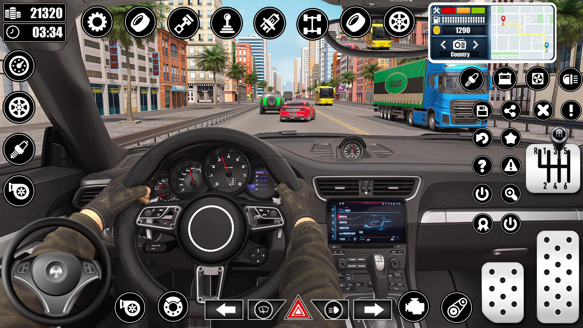 اسکرین شات 2 بازی Car Driving School Car Games 2
