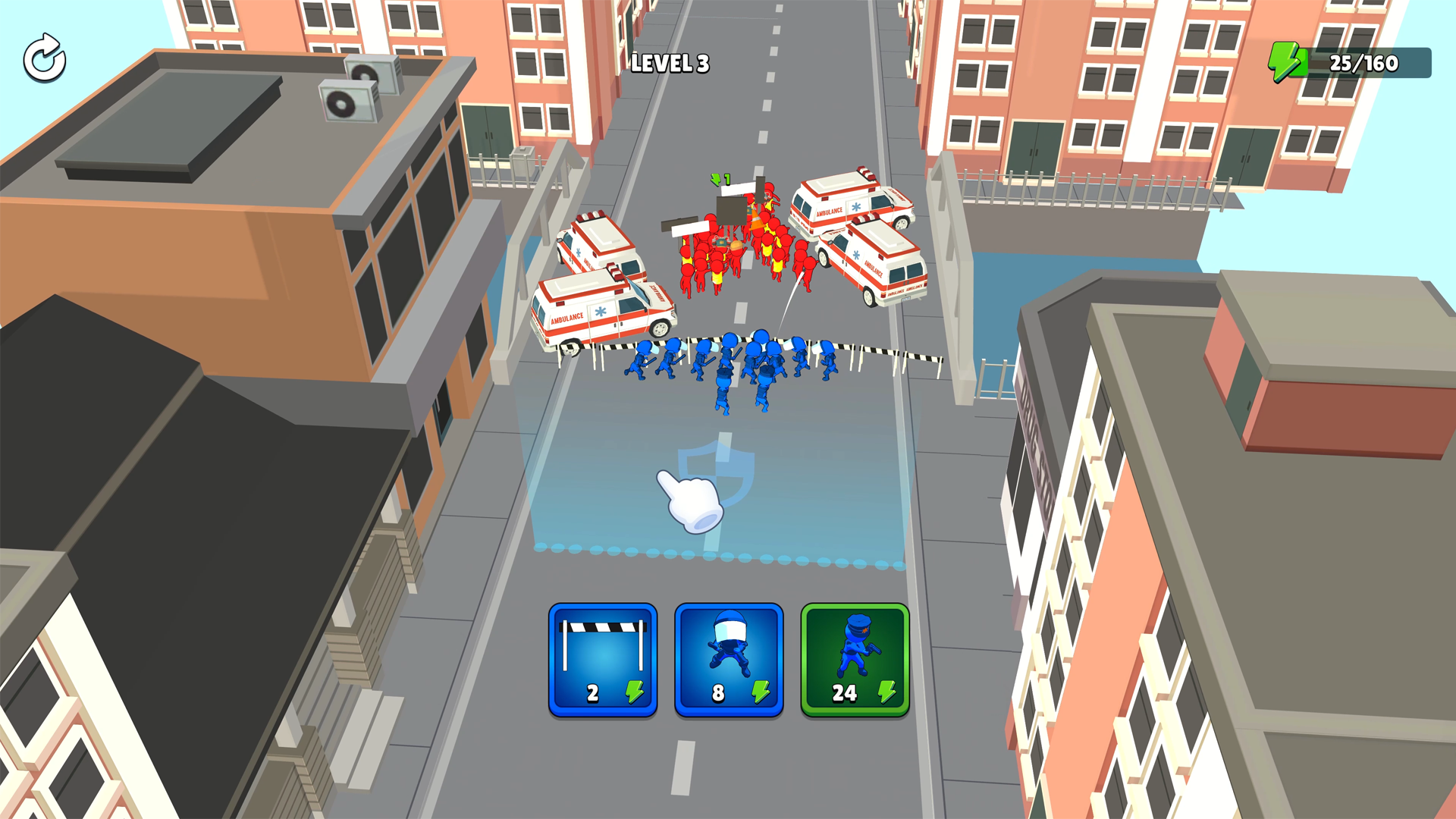 اسکرین شات 6 بازی City Defense - Police Games!