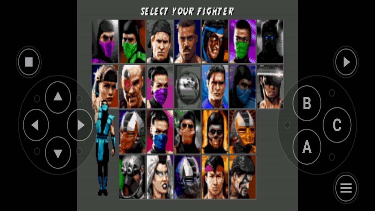 اسکرین شات 2 بازی شبیه ساز مورتال کمبت 3 نهایی سگا