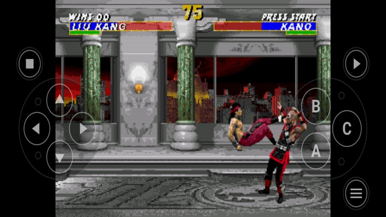 اسکرین شات 4 بازی شبیه ساز مورتال کمبت 3 نهایی سگا