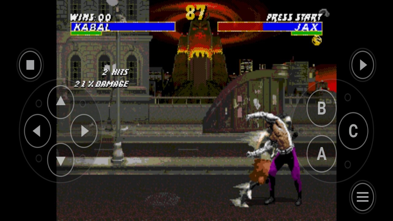 اسکرین شات 5 بازی شبیه ساز مورتال کمبت 3 نهایی سگا