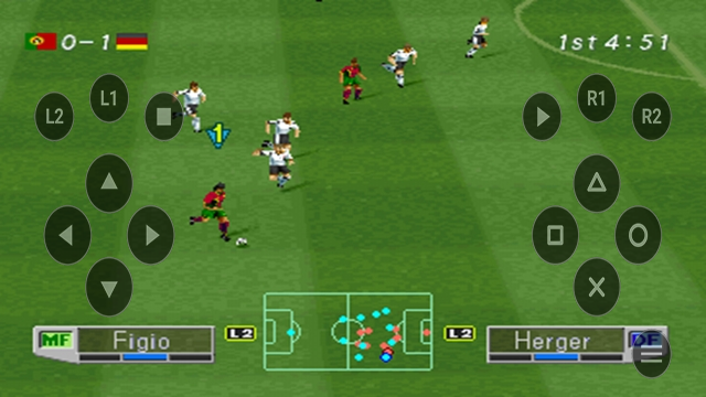 اسکرین شات 4 بازی شبیه ساز فوتبال 98 کم حجم