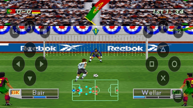 اسکرین شات 6 بازی شبیه ساز فوتبال 98 کم حجم