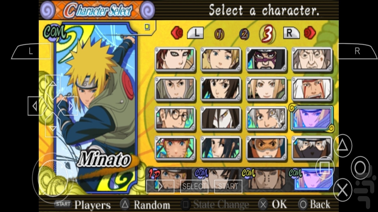 اسکرین شات 4 بازی شبیه ساز ناروتو قهرمانان 3 کامل