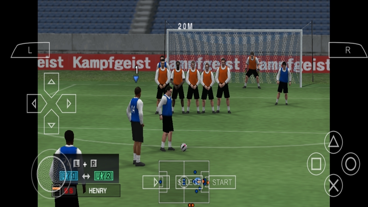 اسکرین شات 5 بازی ‏شبیه ساز فوتبال pes 2010